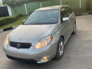 A picture of Toyota matrix 2005 model Very clean in and out Absolutely