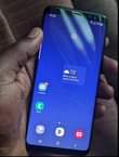 A picture of SAMSUNG S8 bado mpya use from Korea sio China exchange