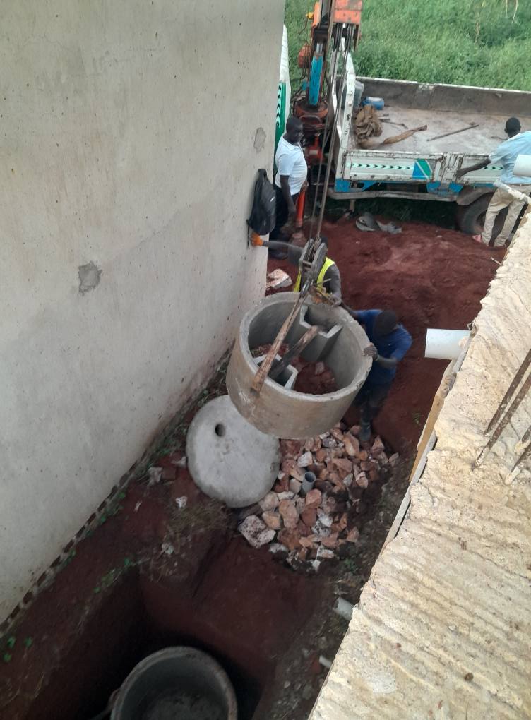 A picture of Biodigester septic toilet 1 5m plumbing services