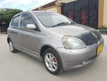 A picture of Toyota vits Old model Rs