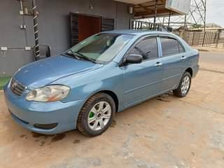 A picture of Toyota Corolla Baked on first body Engine gear and AC