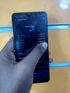 A picture of Samsung A31