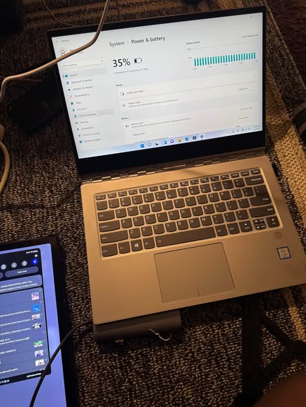A picture of LENOVO YOGA 360 i7 8th gen