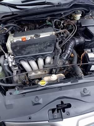 A picture of Honda accord 2003 registered black