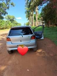 A picture of Vitz for sale 7.5m no broker Contact 0773110067