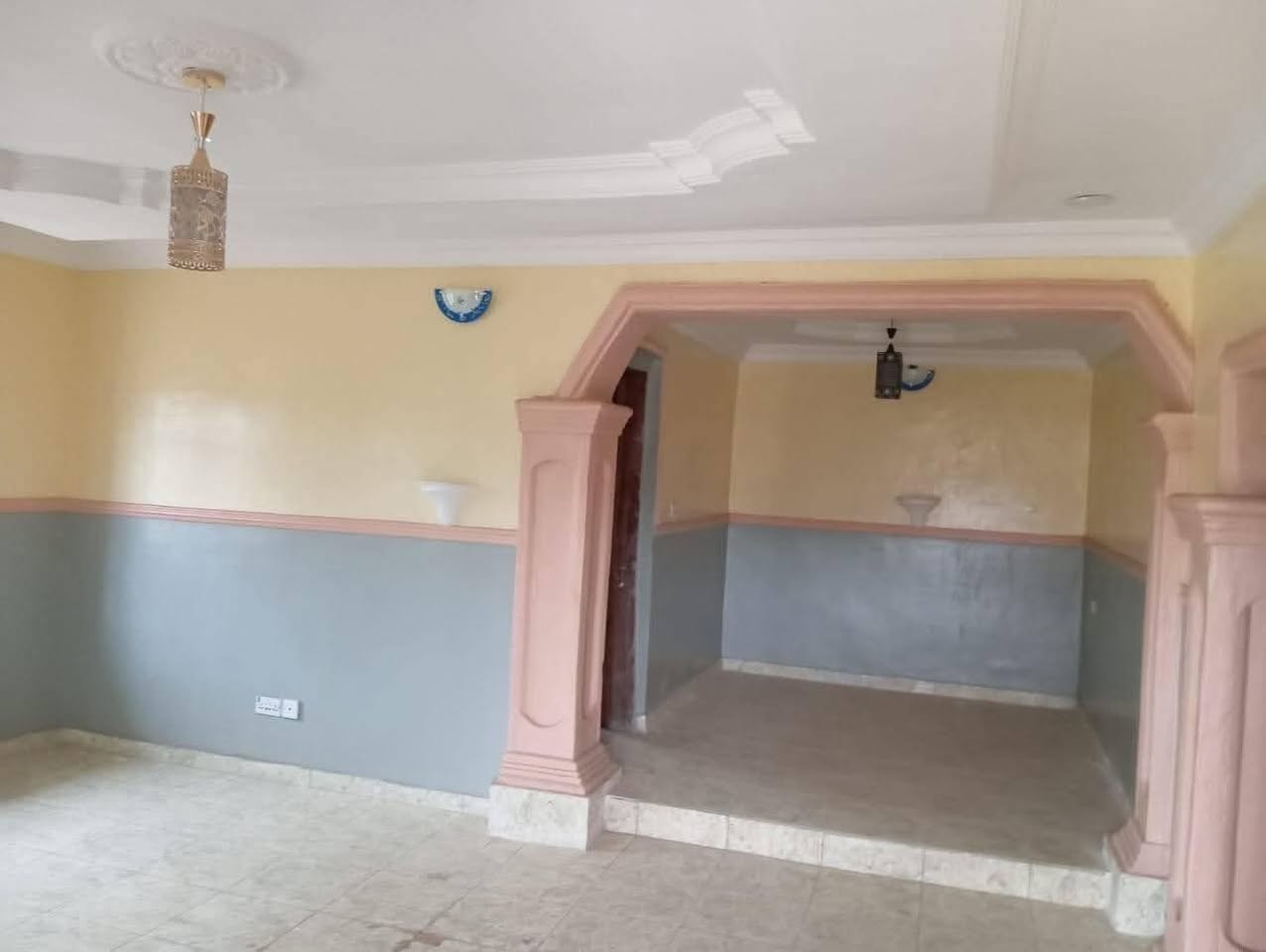A picture of Standard and spacious 2bedroom flat at wire and cable apata