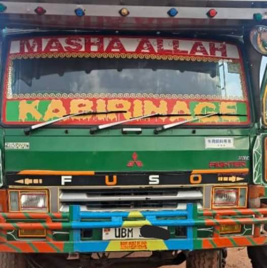 A picture of Fuso turbo 15 engine kigulu