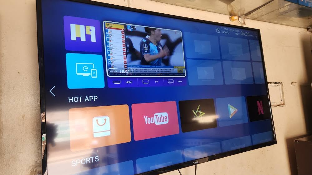 A picture of VYOM tv 55 inches smart