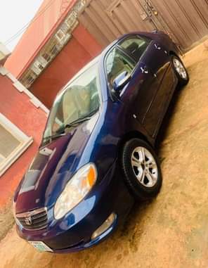A picture of Belguim grade Toyota Corolla 2007 model First body Sound and