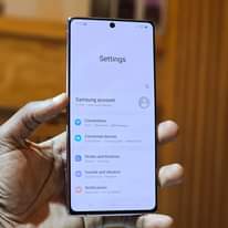 A picture of SAMSUNG GALAXY NOTE 20 CLEAN