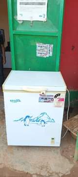 A picture of 150L capacity ICE COOL deep freezer on the sale