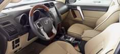 A picture of 2015 prado with everything soft tesela screen with intact duties