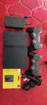 A picture of cheap Ps2 slim full set pre owned console