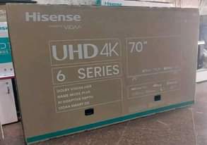 A picture of 0772048966 0705490801 Brand new hisense 70 inches digital flat screen