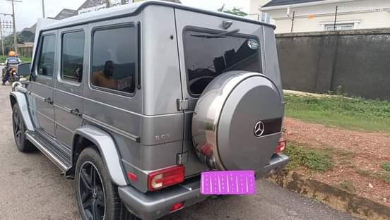 A picture of Distressed MERCEDES BENZ 2015 G63 AMG MODEL