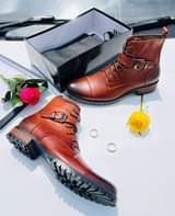 A picture of Genuine leather boots