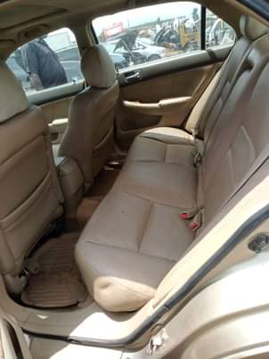 A picture of 2005 Honda Accord EOD first body engine and gear interior