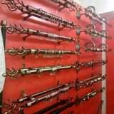 A picture of Curtain rods