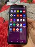 A picture of S9 plus Samsung galaxy