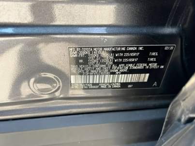 A picture of Foreign Used Toyota RAV4 XLE Edition 2020