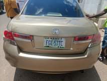 A picture of Neatly used Honda Accord espirit 2010 11 with untempered engine