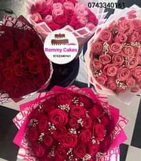 A picture of  RemmyCakesandEvents Surprisepackages flowerbouqeut moneyhampers balloons deliveryavailable 07
