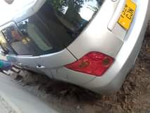 A picture of Toyota IST inauzwa Kama ilivo engine Ina kamlio lakin inawaka