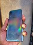 A picture of Samsung a50 64GB STORAGE and 4GB ram