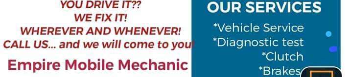 A picture of WE COME TO YOU FOR YOUR CAR SERVICE CAR REPAIRS