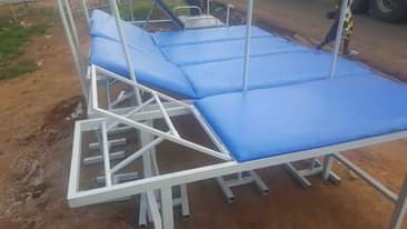 A picture of examination bed