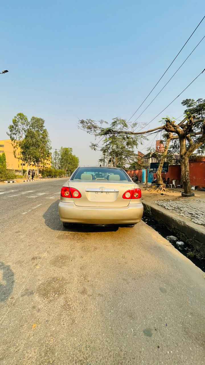 A picture of REGISTERED TOYOTA COROLLA 2007 Odikwa very sharp Tokunbo standard Literally