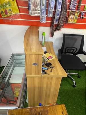 A picture of Reception table