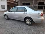 A picture of Toyota Corolla 04 model is available with good condition engine