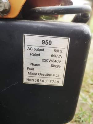 A picture of Generator Bei KITONGA