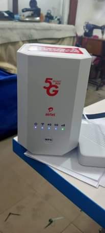 A picture of AIRTEL 5G RAUTER WI FI YENYE UNLIMITED INTERNET MWEZI WOTE