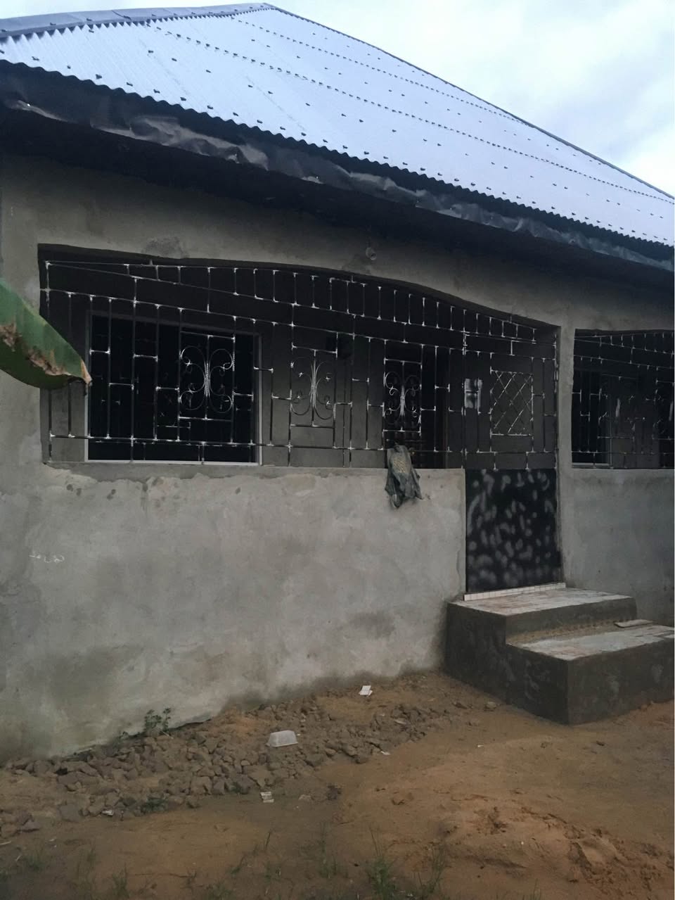 A picture of Newly built self contained with water close to road