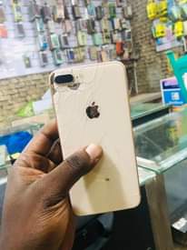 A picture of iphone 8 plus uses wifi only 64gb storage 100 battery