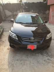 A picture of Toyota corolla 2009 4plug Nigeria used Engine Gear Ac Documents