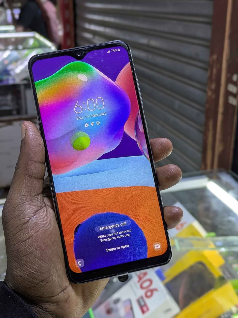A picture of Samsung Galaxy A31 128GB Dual SIM Smartphone Android Phone Clean