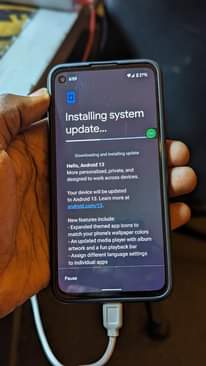 A picture of GOOGLE PIXEL 4A BEI SAFI NIPE HELA YAKULA SIKUKUU PIGA