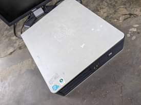 A picture of desktop computer