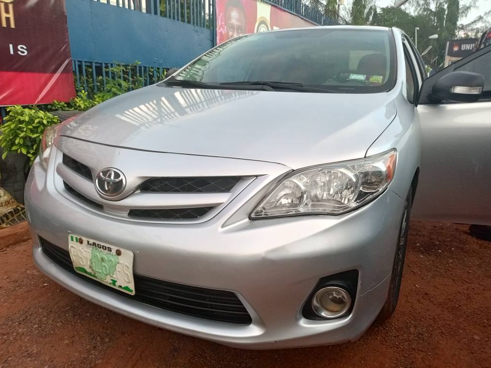 A picture of Belgium standard 2012 Corolla nothing to fix 11m negotiable agency