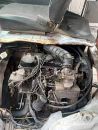 A picture of Toyota Hiace Bus manual Gear. Sharp body Good Engine and