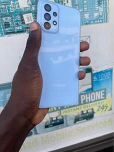 A picture of Samsung A23 64gb 4gb ram 340k WhatsApp or call 0759979422
