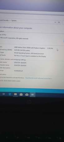 A picture of Hp Amd graphics 250k