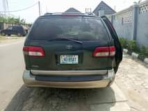 A picture of Toyota sienna Regd