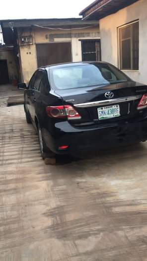 A picture of Toyota Corolla 2010 Manual Nothing to fix On first paint
