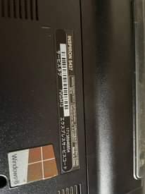 A picture of Dell laptop
