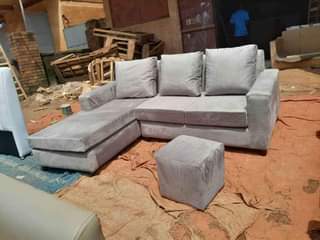 A picture of 4 seater Sofa set High density foam and durable fabric