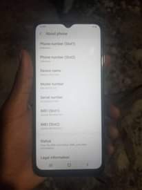 A picture of samsung A03